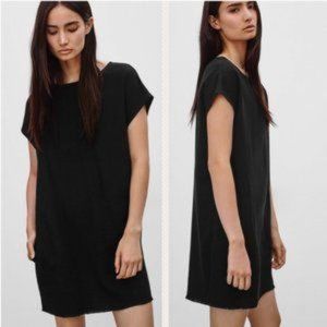 Aritzia Wilfred Free XS Nori Dress  Faux Suede  with pockets